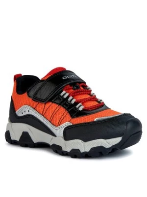 Geox Sneakersy J Magnetar Boy J253LA014CEC0569 D Pomarańczowy