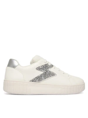 Geox Sneakersy J Mikiroshi Girl J45DVA 054EW C0007 D Biały