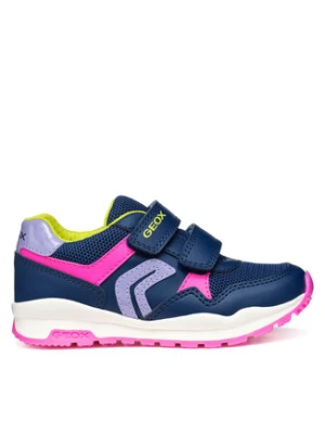 Geox Sneakersy J Pavel J458CA 0BC14 CF48L M Granatowy