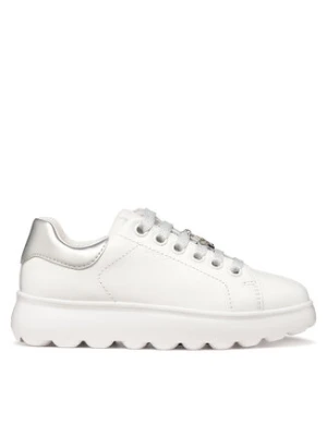 Geox Sneakersy J Puffypop Girl J65MRA 00085 C0007 D Biały