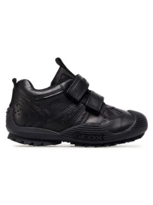 Geox Sneakersy J Savage A J0424A 00043 C9999 M Czarny
