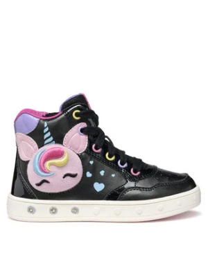 Geox Sneakersy J Skylin J568WD 0NFKN C9240 S Czarny