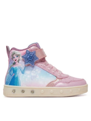 Geox Sneakersy J Skylin J568WF 0ANAJ C8004 M Różowy