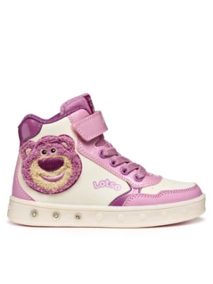 Geox Sneakersy J Skylin J568WG 0BCKN C8F1M D Écru