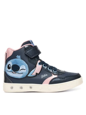 Geox Sneakersy J Skylin J568WH 0BCKN C0694 D Granatowy