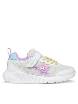 Geox Sneakersy J Sprintye Girl J55FWA 0AS54 C0653 M Biały
