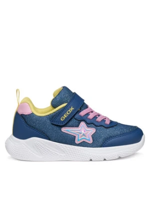 Geox Sneakersy J Sprintye J55FWA 0AS54 C4BE8 D Granatowy