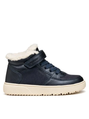 Geox Sneakersy J Theleven B Ab J56HTA 077BC C4021 S Granatowy