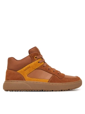 Geox Sneakersy J Theleven Boy J46LDC 05422 C6689 S Brązowy