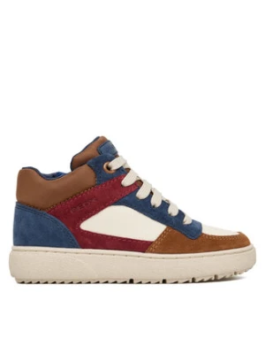 Geox Sneakersy J Theleven J46LDC 05422 C1MD6 M Brązowy