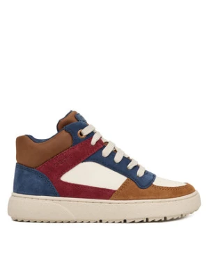 Geox Sneakersy J Theleven J46LDC 05422 C1MD6 S Brązowy