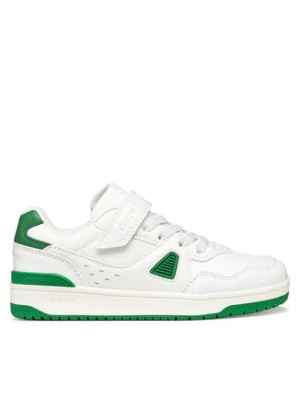 Geox Sneakersy J Washiba Boy J65LQA 054FU C0547 M Biały