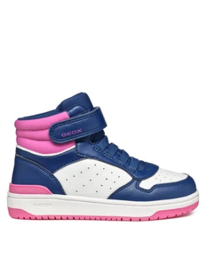 Geox Sneakersy J Washiba Girl J36HXA 05415 C4211 M Granatowy