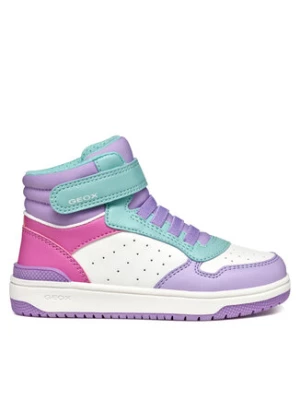 Geox Sneakersy J Washiba Girl J36HXA 05415 C8R4A M Fioletowy