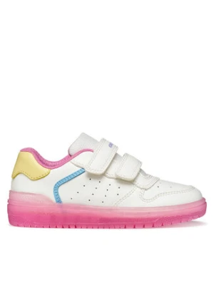 Geox Sneakersy J Washiba Girl J45HXB 0003W C1364 M Biały