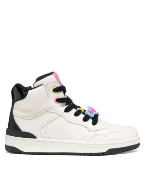 Geox Sneakersy J Washiba Girl J66HXI 000BC C0404 S Biały