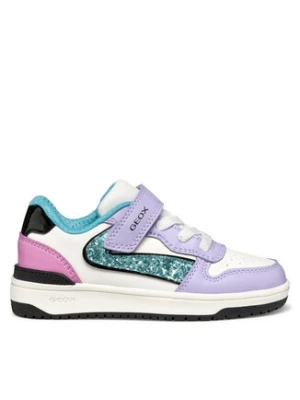 Geox Sneakersy J Washiba J55HXA 0BCEW C8320 S Fioletowy