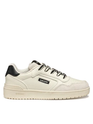Geox Sneakersy J Washiba J55LQD 5422 C1000 M Biały