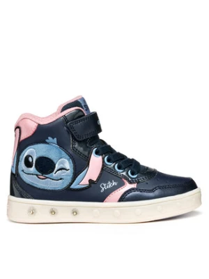 Geox Sneakersy J Washiba J56HXE 0BCKN C1M0G M Biały