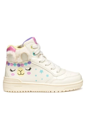 Geox Sneakersy J Washiba J56HXE 0BCKN C1M0G M Biały