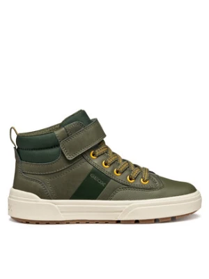 Geox Sneakersy J Weemble Boy J56HAA 0MEFU C3009 M Zielony ciemny