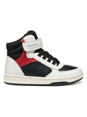 Geox Sneakersy "Maltin" w kolorze biało-czarnym rozmiar: 26