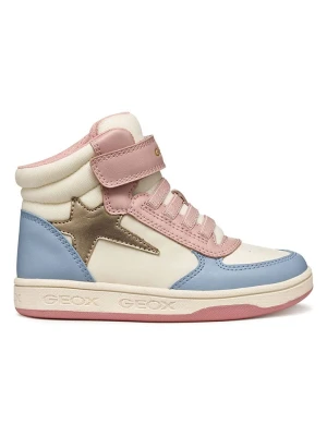 Geox Sneakersy "Maltin" w kolorze kremowo-błękitnym rozmiar: 38
