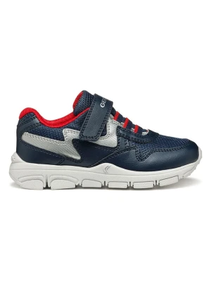 Geox Sneakersy "New Torque" w kolorze srebrno-granatowym rozmiar: 37