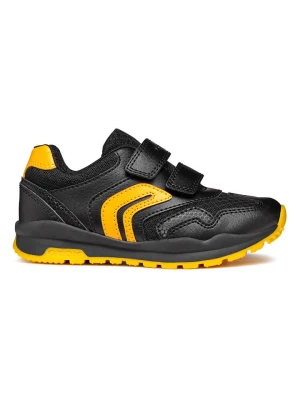 Geox Sneakersy "Pavel" w kolorze czarno-pomarańczowym rozmiar: 29