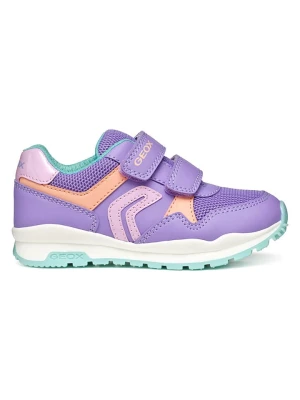 Geox Sneakersy "Pavel" w kolorze turkusowo-fioletowym rozmiar: 26