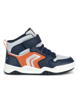 Geox Sneakersy "Perth" w kolorze biało-niebiesko-pomarańczowym rozmiar: 35