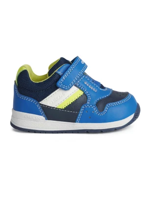 Geox Sneakersy "Rishon" w kolorze niebiesko-żółtym rozmiar: 26