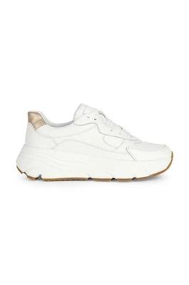 Geox sneakersy skórzane D DIAMANTA kolor biały D45UFB 085NF C1327