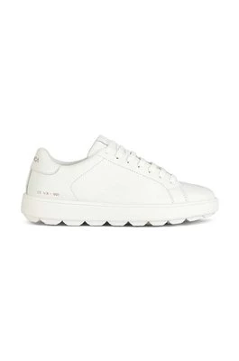 Geox sneakersy skórzane D SPHERICA ECUB-1 kolor biały D45WEB 00085 C1000