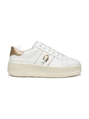 Geox sneakersy skórzane D SPHERICA ECUB-2 damskie kolor biały D56WVB 085Y2 C1327