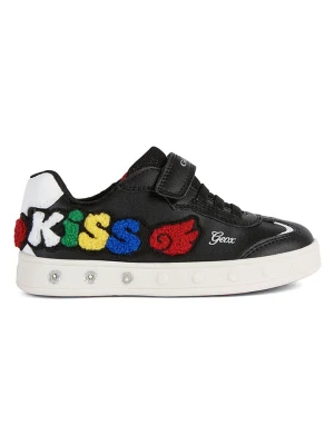 Geox Sneakersy "Skylin" w kolorze czarnym ze wzorem rozmiar: 30