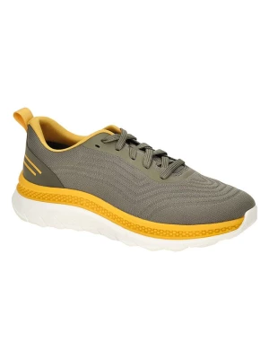 Geox Sneakersy "Spherica Actif" w kolorze żółto-szarym rozmiar: 42