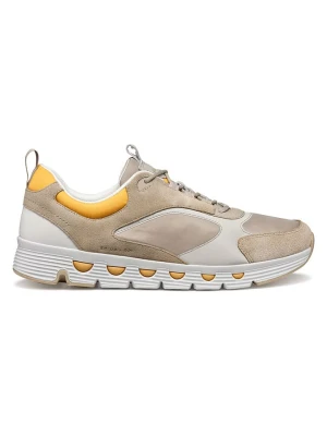 Geox Sneakersy "Spherica Ecub" w kolorze beżowo-żółtym rozmiar: 44