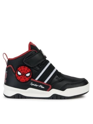 Geox Sneakersy SPIDER-MAN J Perth Boy J367RD 05411 C0048 S Czarny