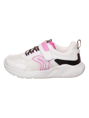 Geox Sneakersy "Sprintye" w kolorze biało-jasnoróżowym rozmiar: 29