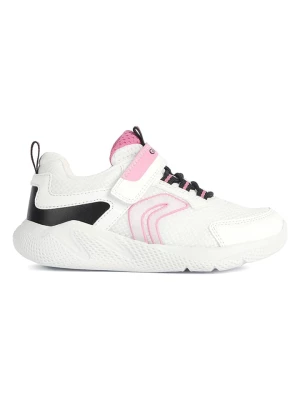 Geox Sneakersy "Sprintye" w kolorze biało-jasnoróżowym rozmiar: 25