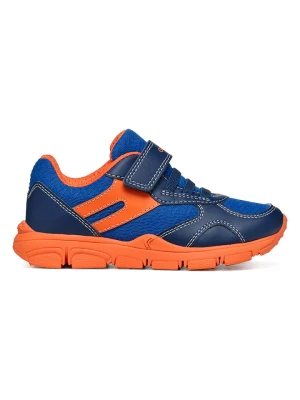 Geox Sneakersy "Torque" w kolorze niebiesko-pomarańczowym rozmiar: 35