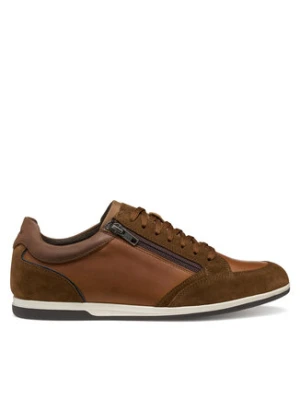 Geox Sneakersy U Renan U564GA 022FF C6003 Brązowy