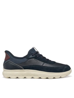 Geox Sneakersy U Spherica Plus U56MPA 08522 CF44K Granatowy