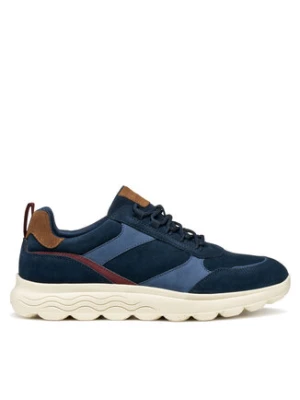 Geox Sneakersy U Spherica U56BYA 022EK CF44K Granatowy