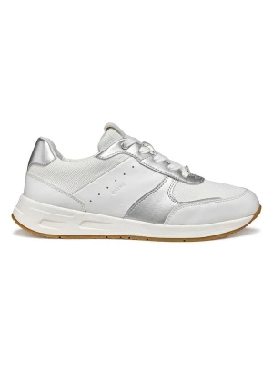 Geox Sneakersy w kolorze srebrno-białym rozmiar: 38