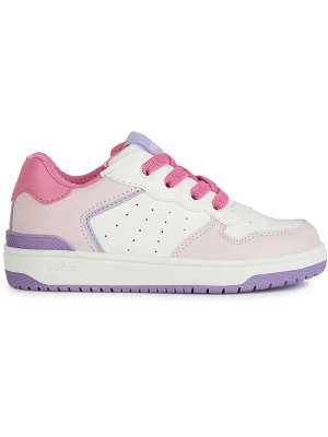 Geox Sneakersy "Washiba" w kolorze biało-jasnoróżowym rozmiar: 35