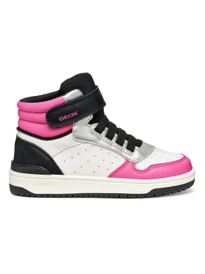 Geox Sneakersy "Washiba" w kolorze biało-różowym rozmiar: 29