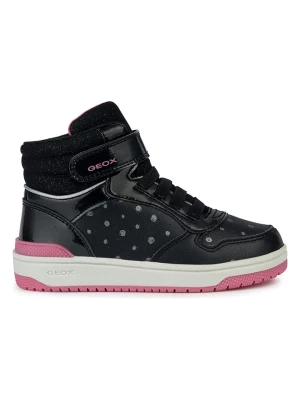 Geox Sneakersy "Washiba" w kolorze czarno-jasnoróżowym rozmiar: 37