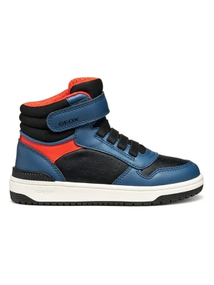 Geox Sneakersy "Washiba" w kolorze czarno-niebieskim rozmiar: 33